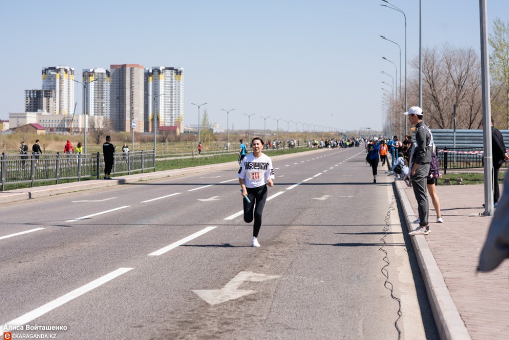 Қарағандыда жеңілатлетикалық эстафета өткізу үшін жол жабылады