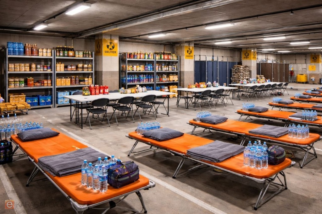 Подвалы и паркинги станут укрытиями в Казахстане