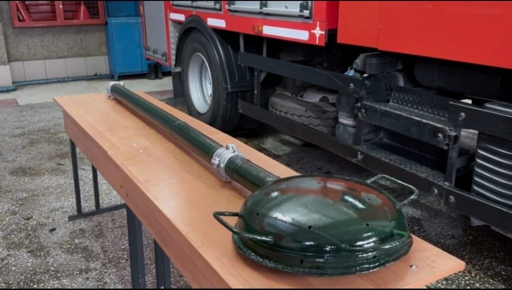 Карагандинские огнеборцы изобрели новый водяной ствол