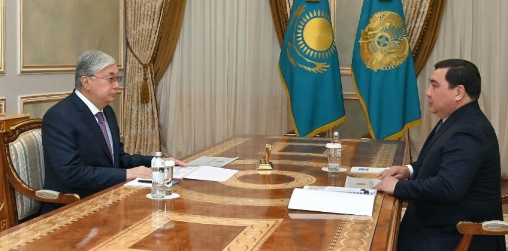 Касым-Жомарт Токаев принял председателя Агентства по делам госслужбы