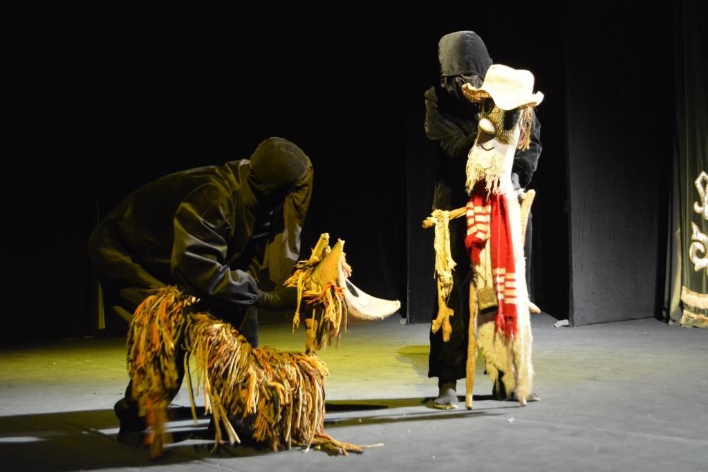 Кукольный театр при карагандинском каздрамтеатре Сейфуллина представили юным зрителям