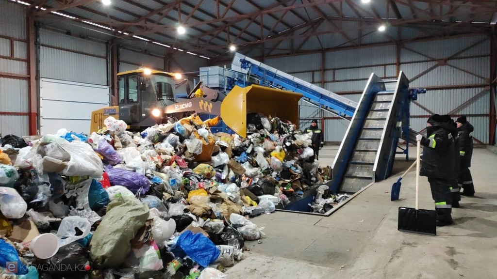 Новая мусороперегрузочная станция ТОО «ГорКомТранс» открылась в Караганде