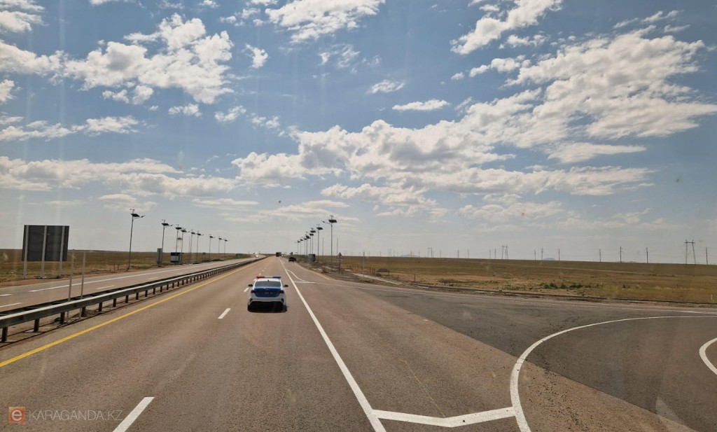 На участке автодороги Астана – Темиртау снижена плата из-за дефектов покрытия