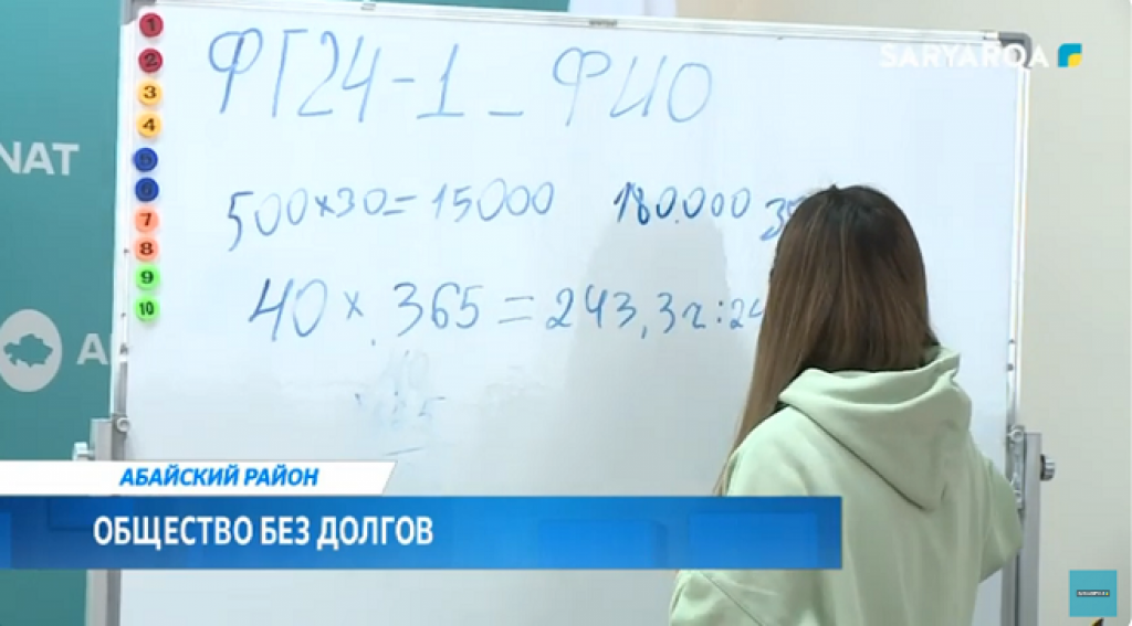 Как вести семейный бюджет и быстро погасить кредиты: в Абайском районе прошел семинар для специалистов разных отраслей