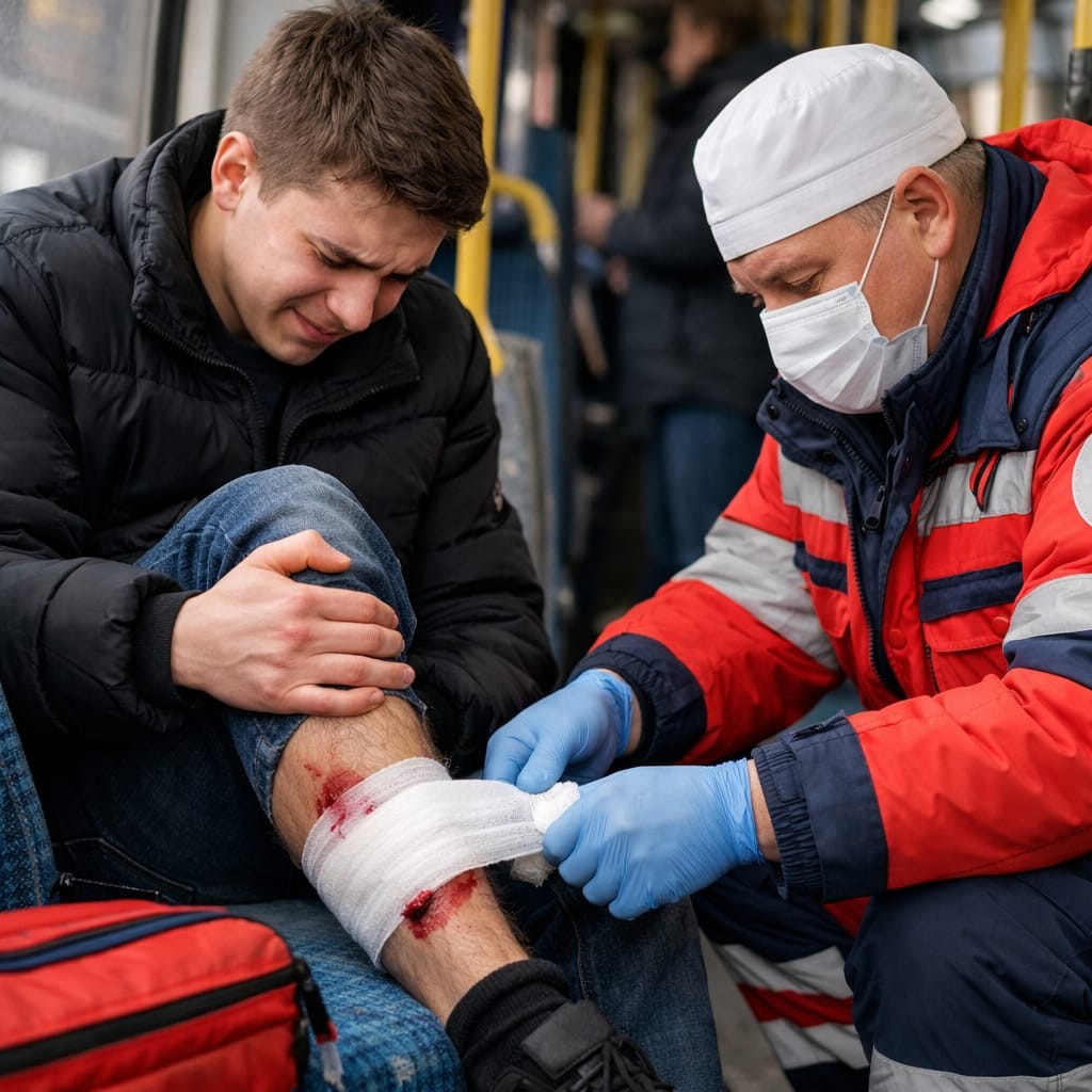 Конфликт в автобусе Темиртау закончился ножевым ранением и уголовным делом