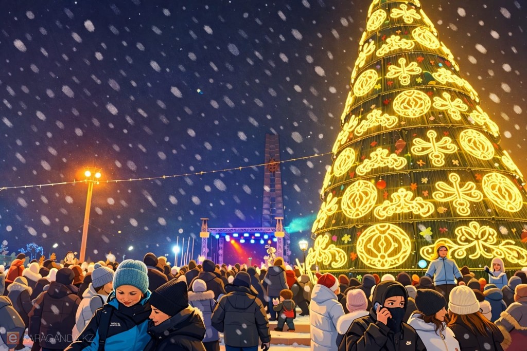 Теміртаудағы Жаңа жыл: мереке қарсаңында қала тұрғындарын қандай іс-шаралар күтіп тұр