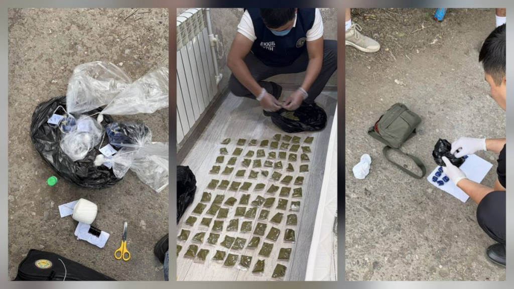 Полицейские накрыли наркобизнес: в Караганде задержан сбытчик