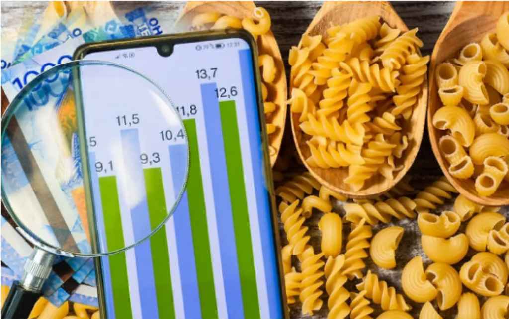 Сколько стоят макароны в Казахстане