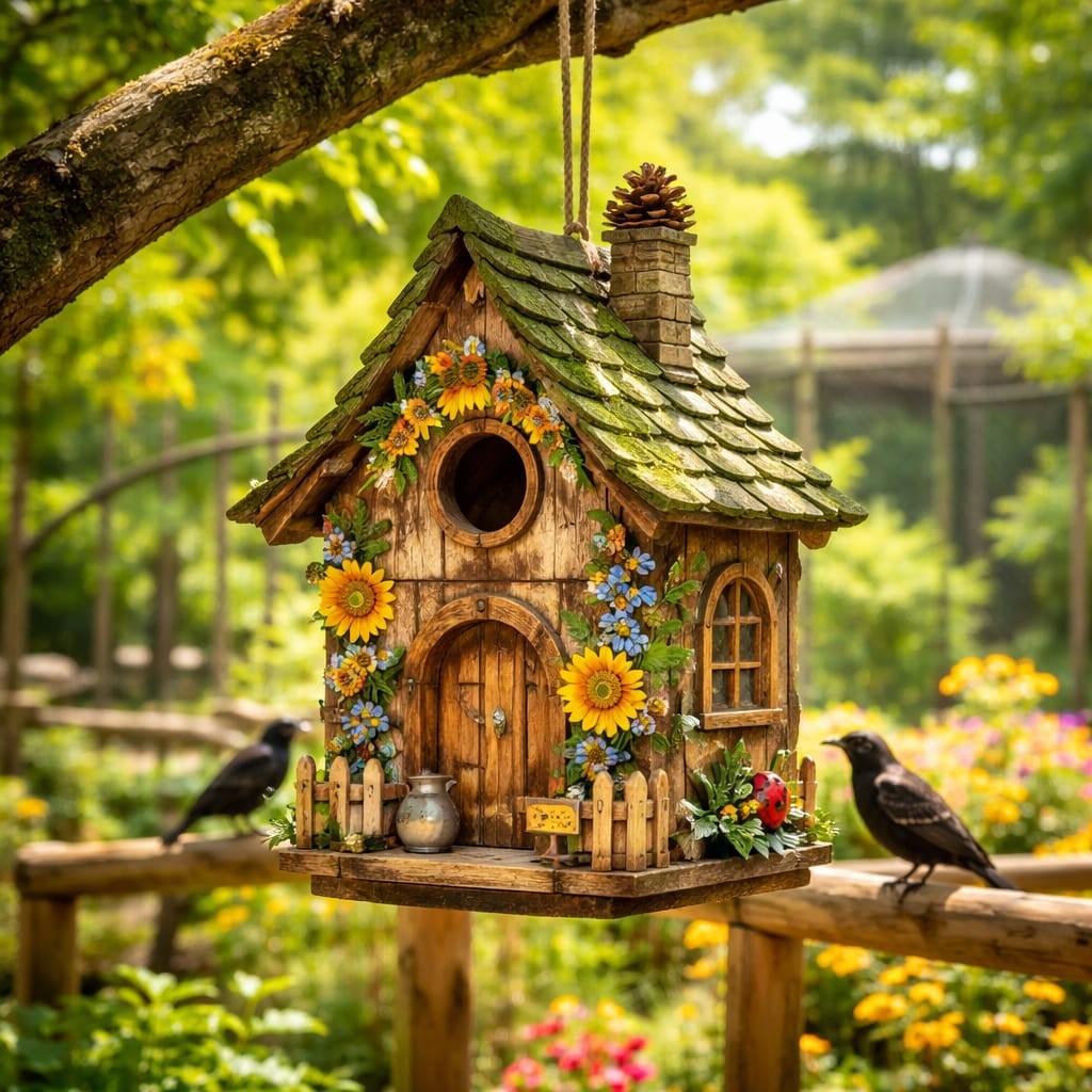 В зоопарке Караганды стартовал конкурс скворечников