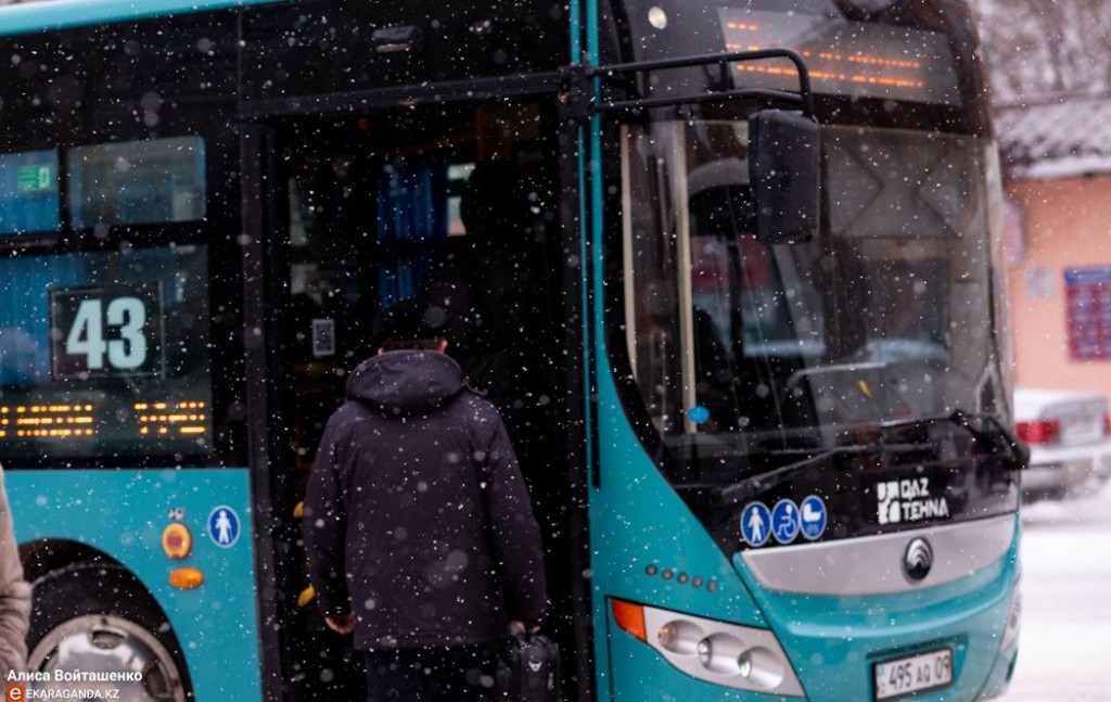 В Караганде изменилось время выхода дежурного автобуса № 43
