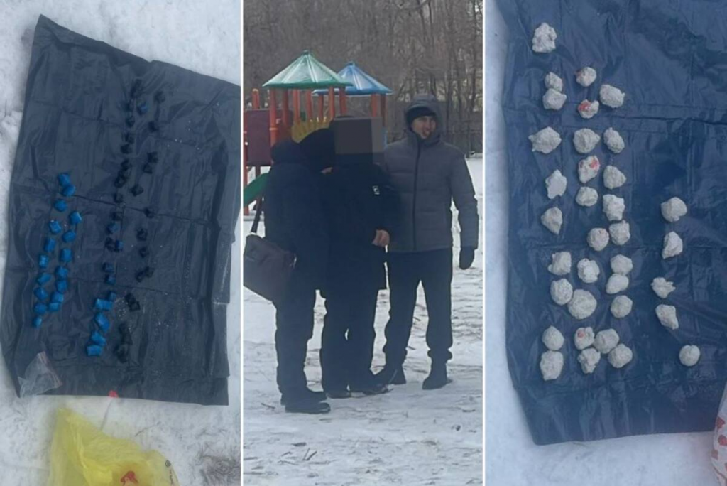 Наркодиллера-гастролера с крупной партией “синтетики” задержали в Караганде