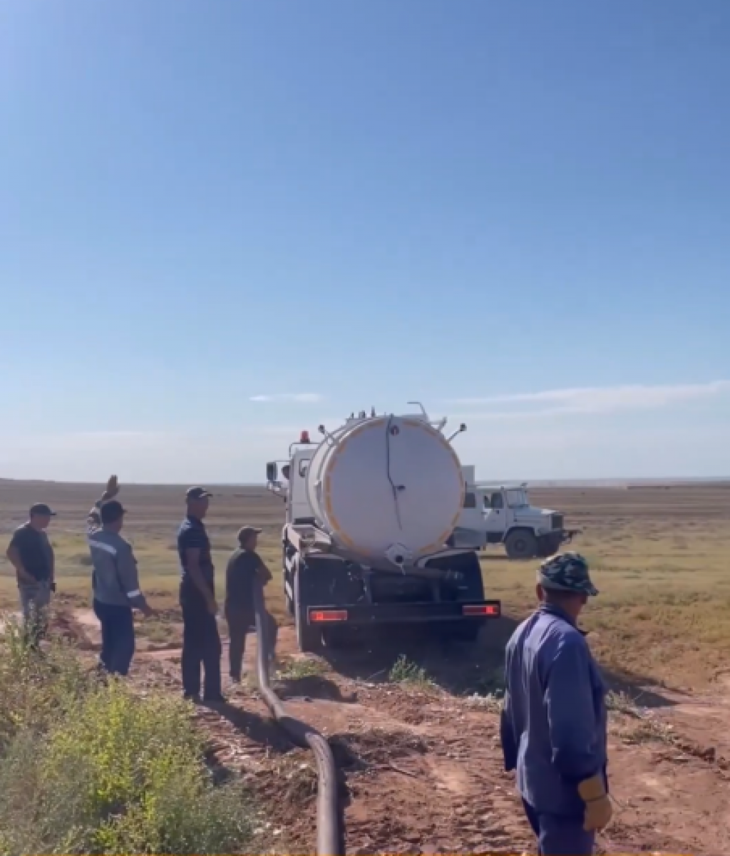 Балхаш опять остался без холодной воды