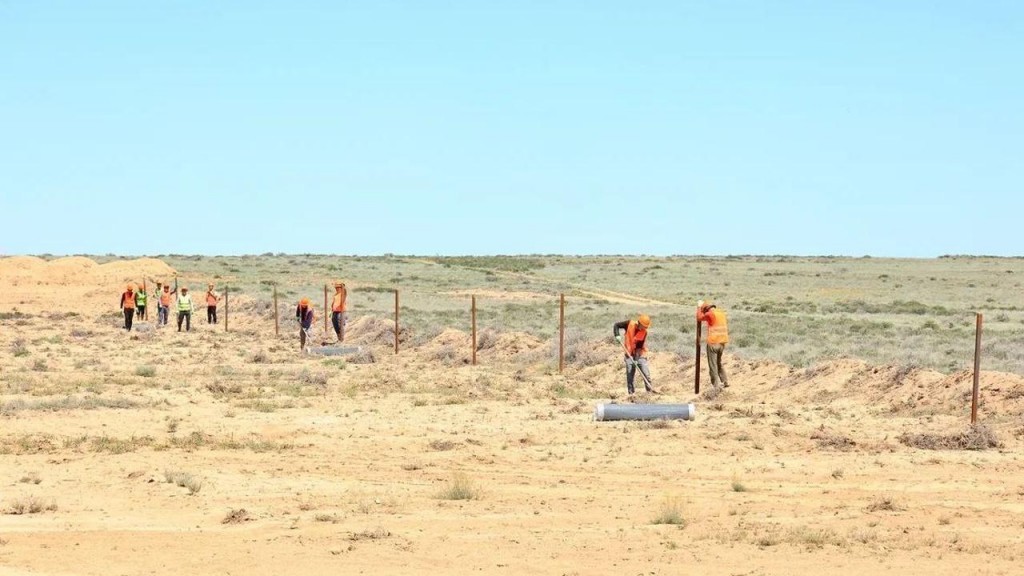 Балқашта ҚТҚ жаңа полигоны салына бастады