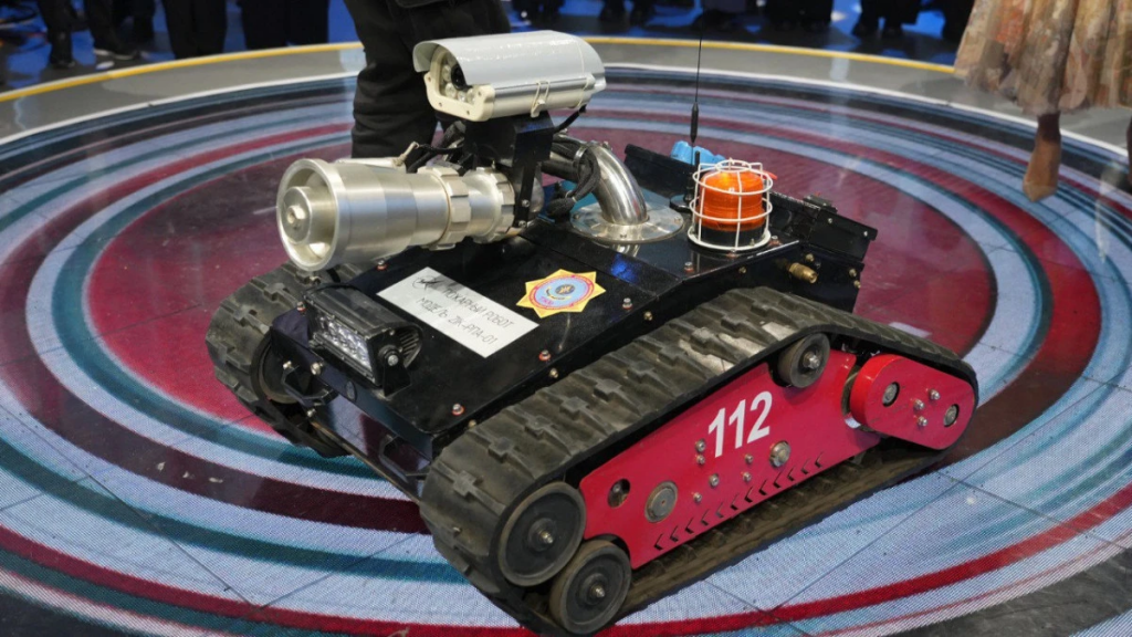 Өрт сөндіруші Робот республикалық онлайн-марафонда таныстырылды