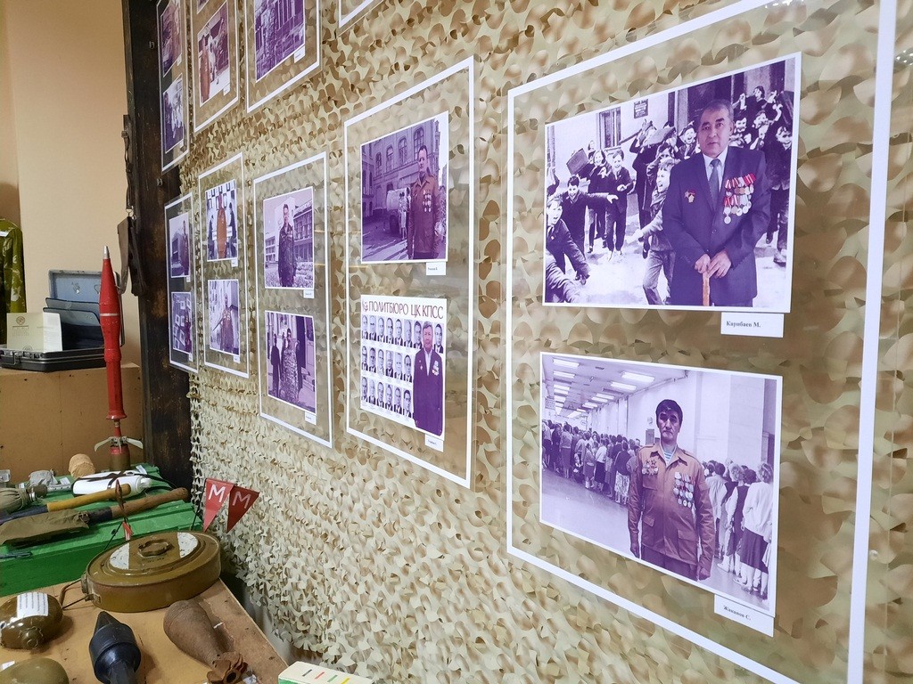 Выставка «Из пламени Афганской войны» действует в Караганде