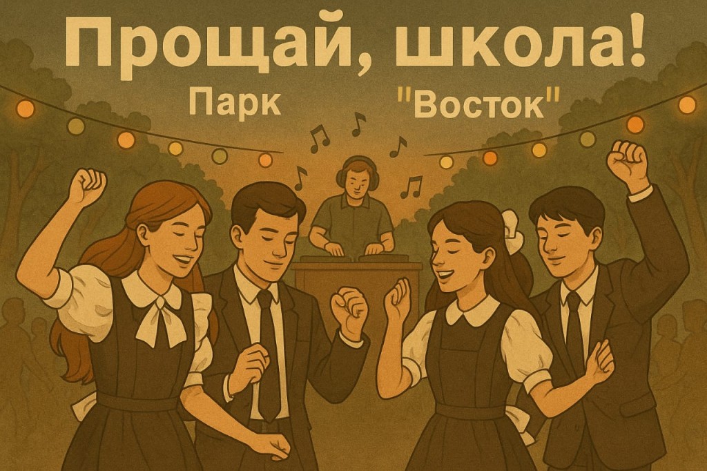 Дискотеку для выпускников проведут в темиртауском парке «Восток»