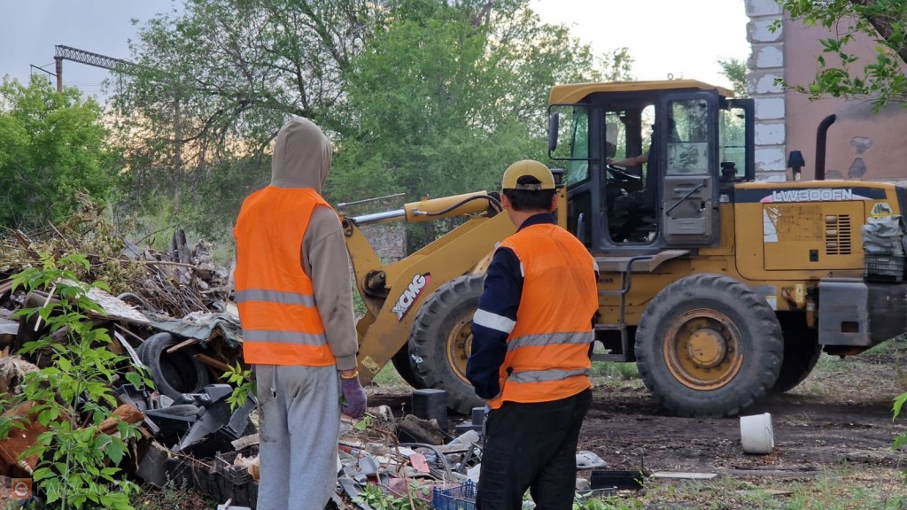 В одном из районов Караганды ликвидировано 150 несанкционированных свалок
