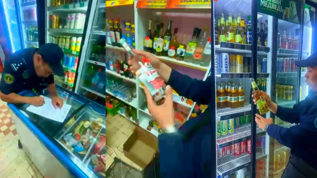 Қарағандыда полиция жүздеген бөтелке заңсыз алкогольді тәркіледі