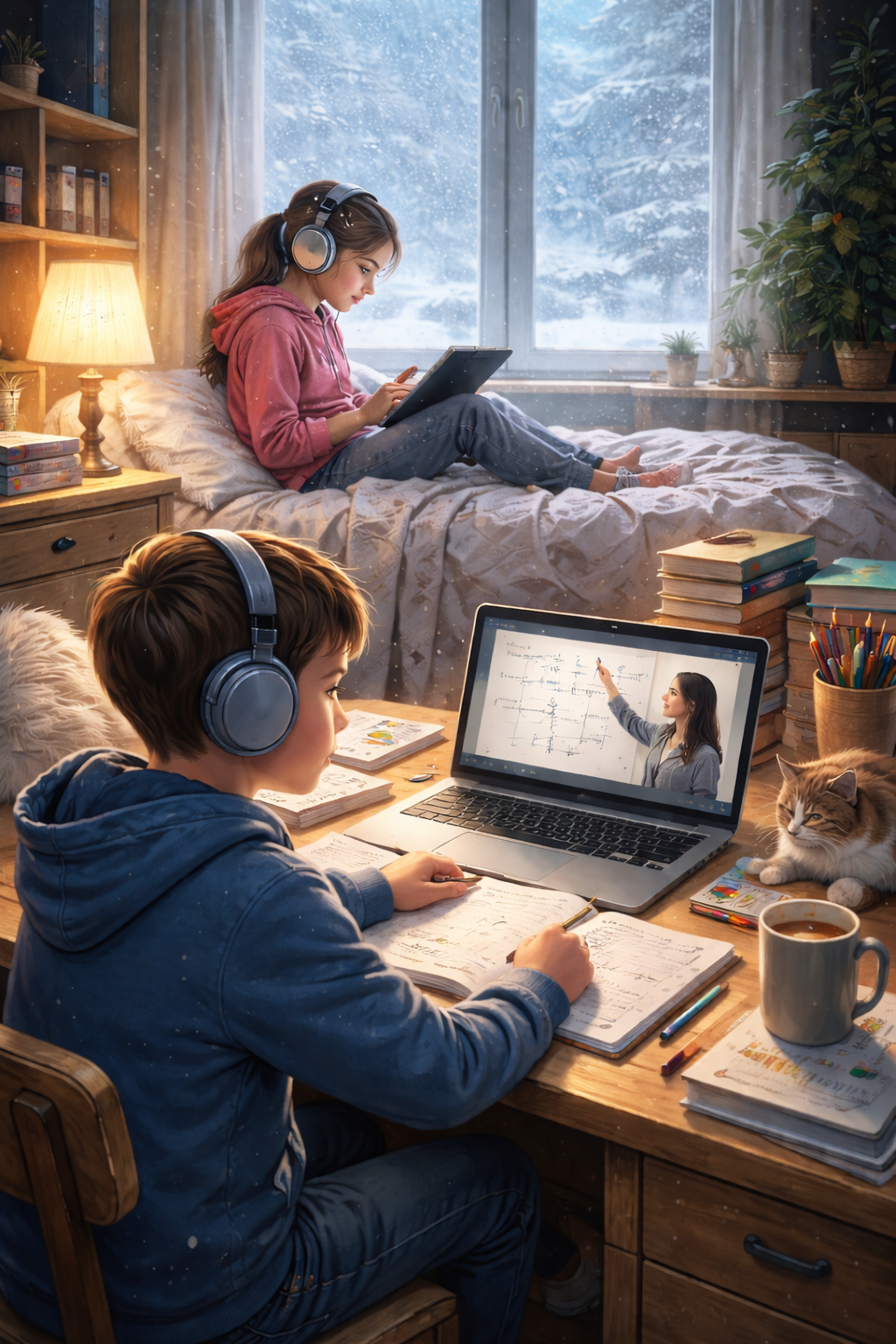 В Карагандинской области 27 февраля школьники учатся дистанционно