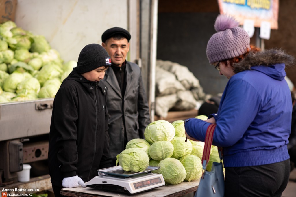 Как в Караганде проходила первая в году сельскохозяйственная ярмарка. Фоторепортаж