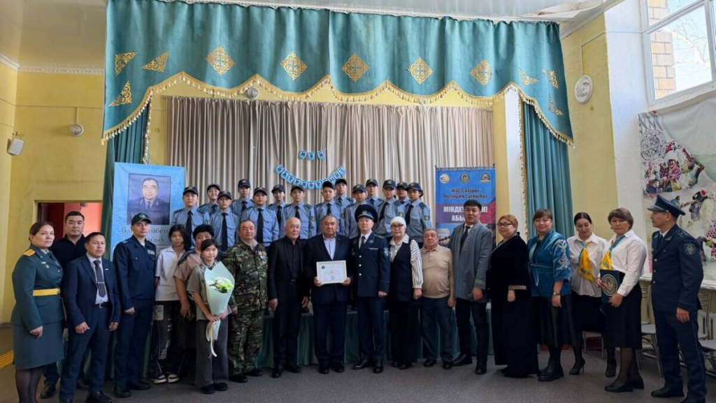 Торжественное открытие класса «Жас сакшы» состоялось в Карагандинской области