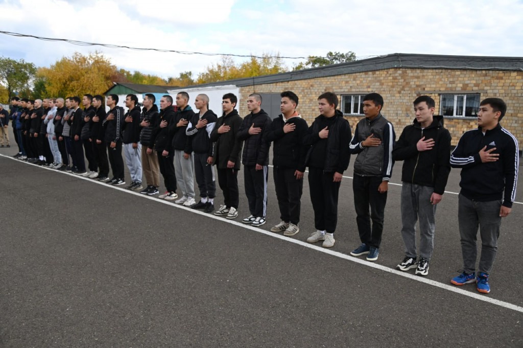 В Карагандинской области продолжается осенний призыв на срочную воинскую службу