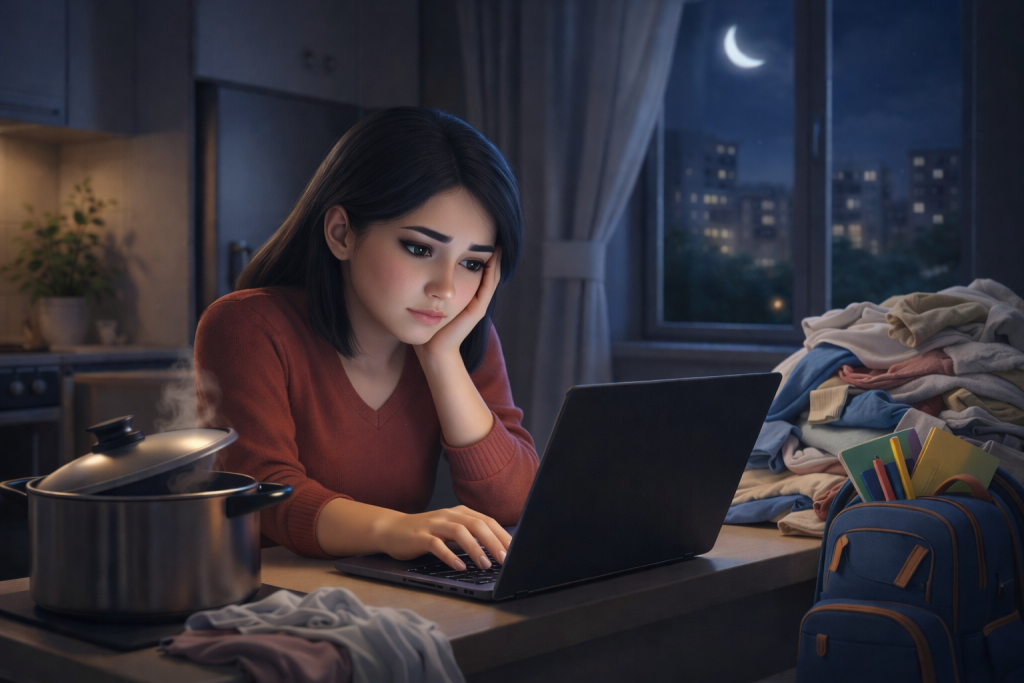 После работы – вторая работа: как женщинам сохранить себя