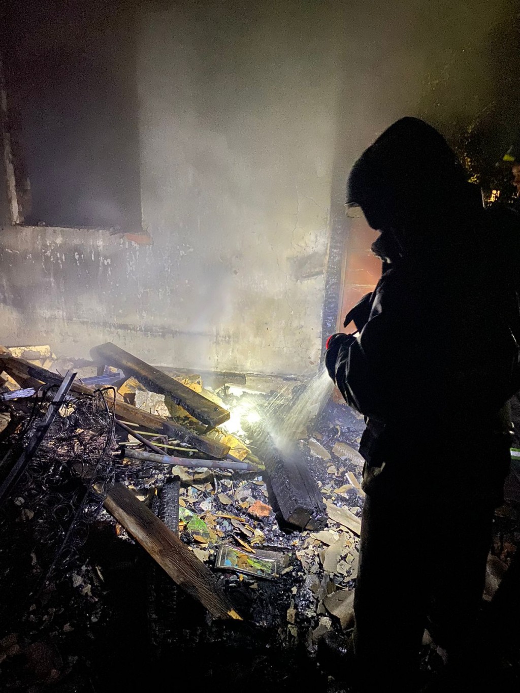 Дом горел на дачах «Черемушки» в Темиртау