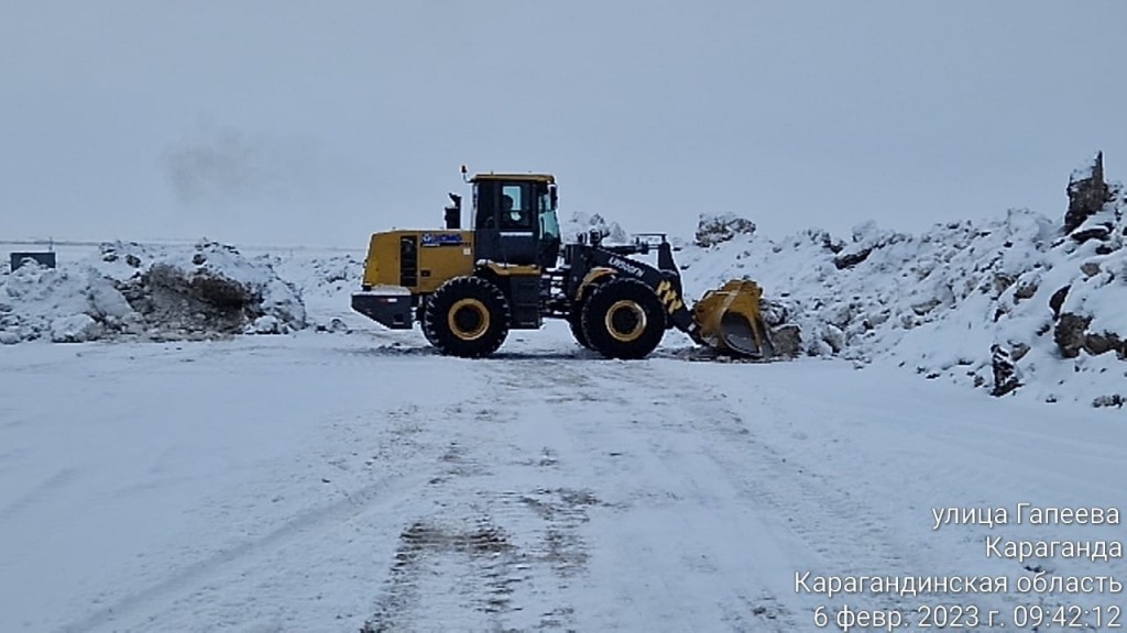 В Караганде рассказали, в каком состоянии находится снежный полигон на Юго-Востоке города