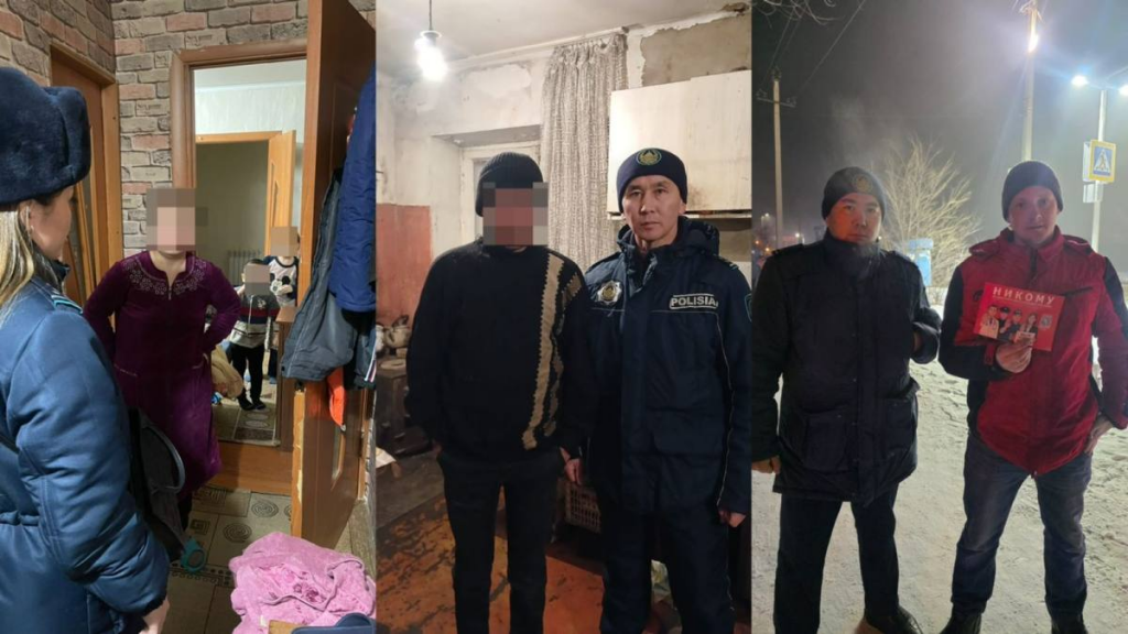 Масштабные полицейские рейды охватили все районы Карагандинской области