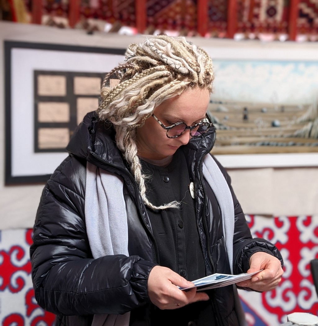 Карагандинская художница стала участницей проекта «Nomad Design» в Астане