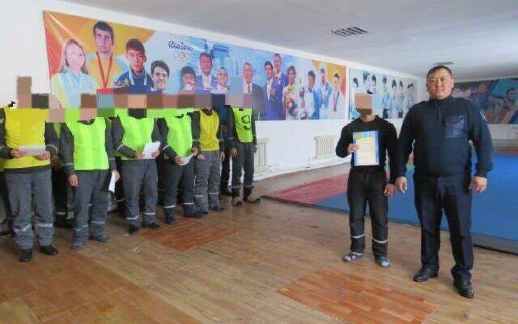 Двухкратный чемпион мира принял участие в закрытии зимней спартакиады в колонии