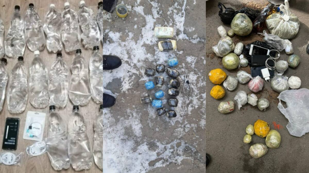 ҚАЖ мекемелеріне 140 ұялы телефонды әкелу әрекеттерін күзетшілер тоқтатты