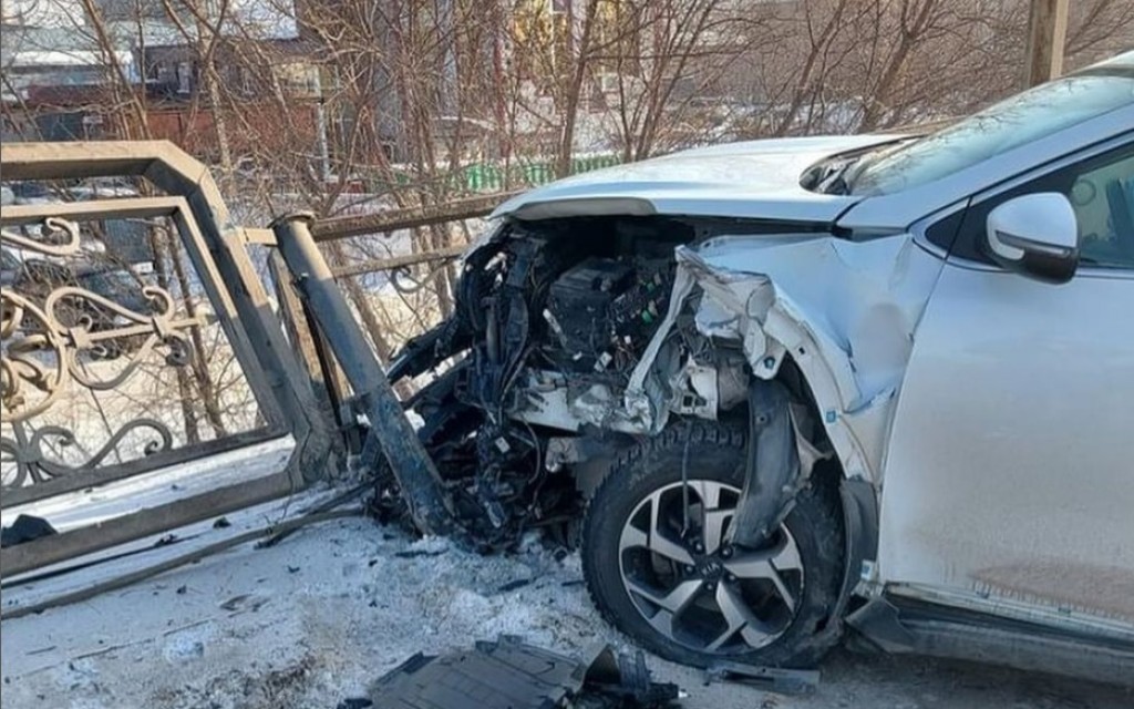 В ДТП на путепроводе по улице Гоголя никто не пострадал