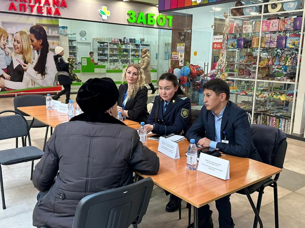 Прокуратура района имени А. Бокейхана продолжает акцию «День открытых дверей» для предпринимателей города