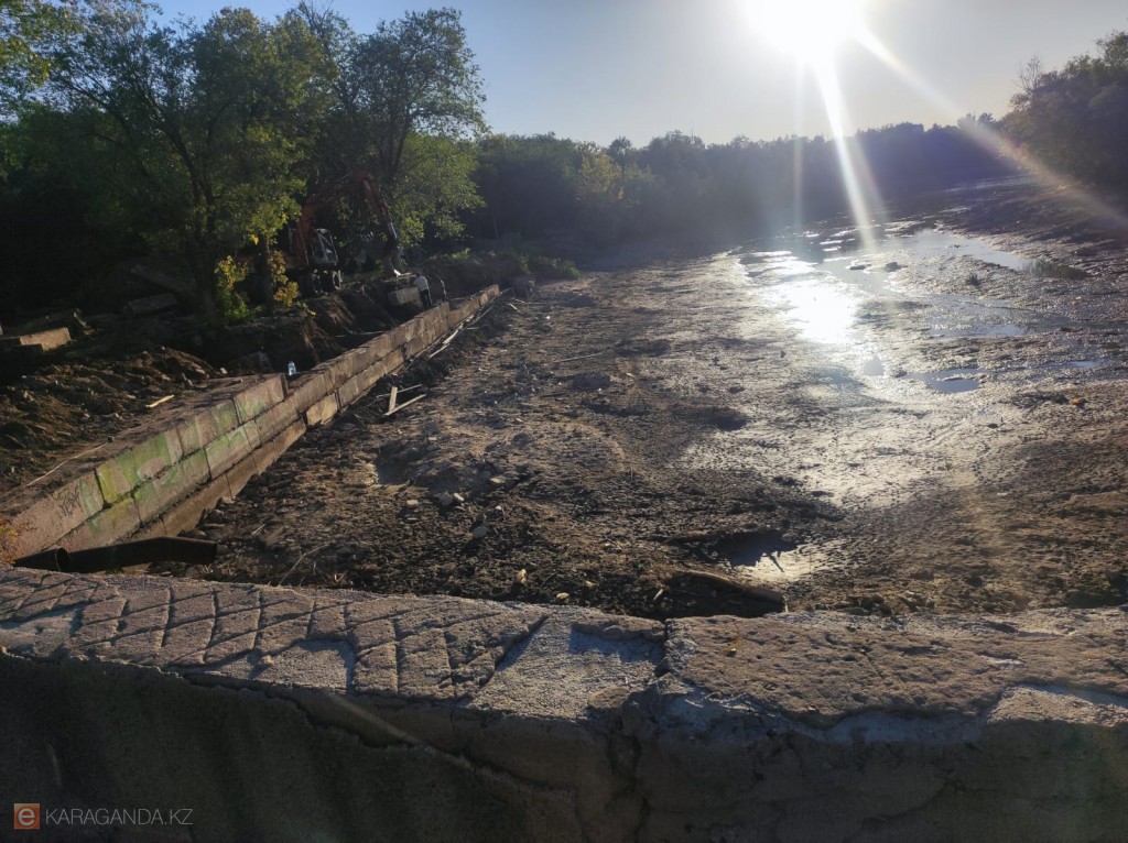 Второе озеро Центрального парка Караганды реконструируют до конца 2025 года