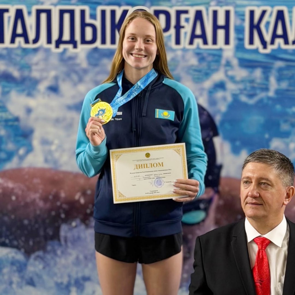 Карагандинка установила рекорд Казахстана на чемпионате страны по плаванию