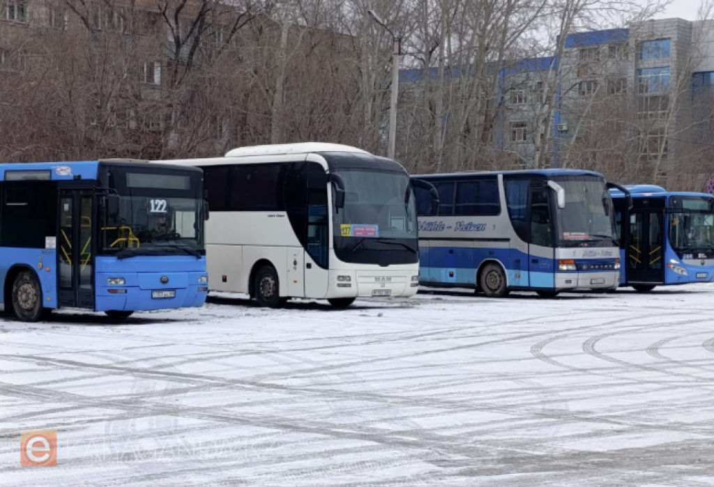 Қарағанды облысында барлық қала маңындағы автобус маршруттары жұмысын қайта бастады