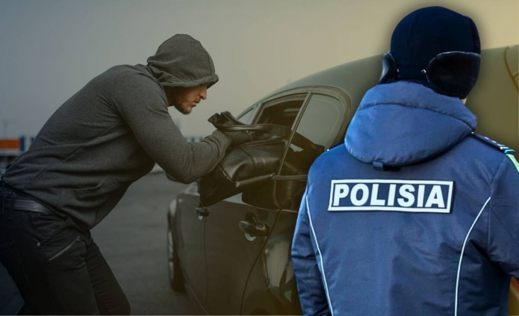 Патрульные раскрыли автокражу в Караганде