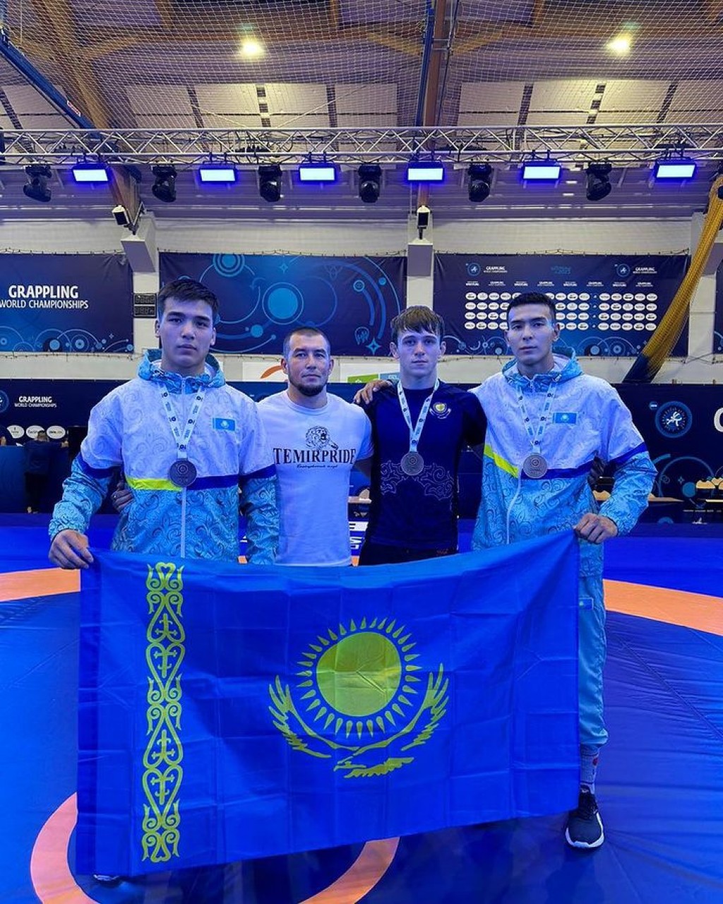 Карагандинские спортсмены завоевали три медали на чемпионате мира по грэпплингу в Варшаве