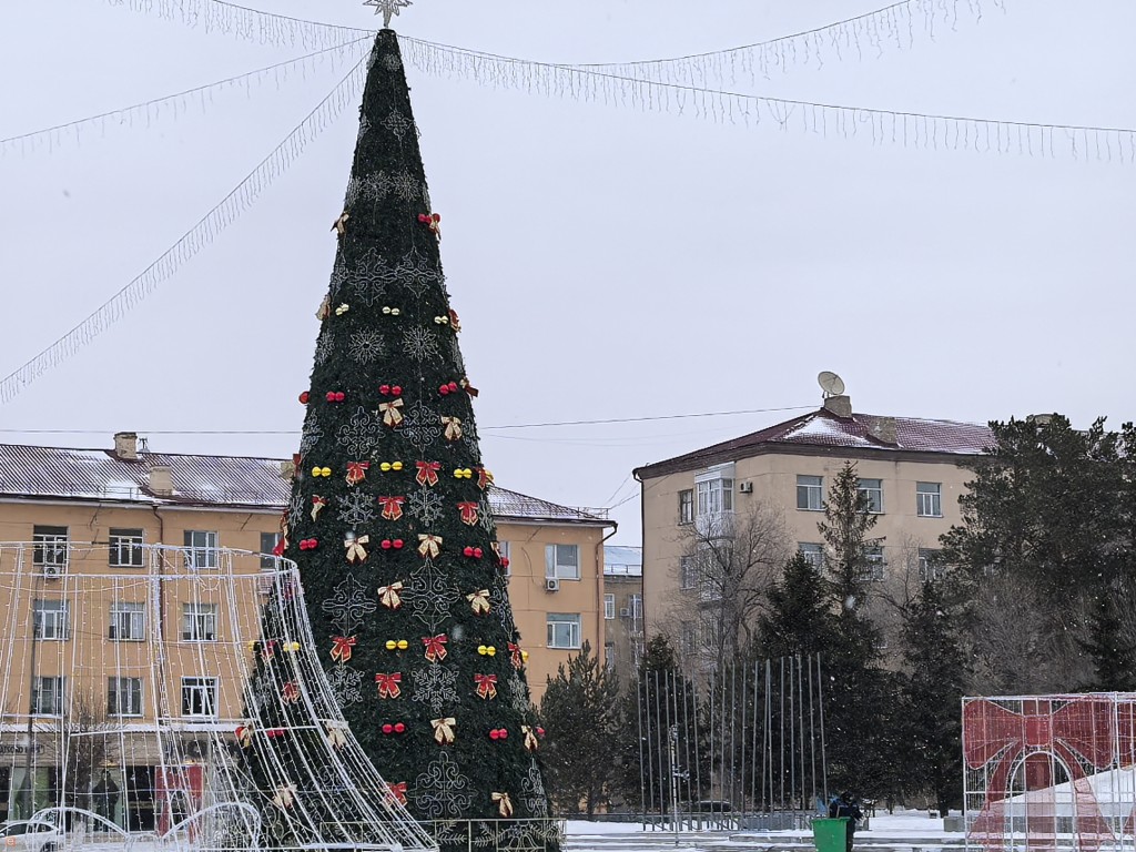 Когда в Караганде зажгутся огни главной елки