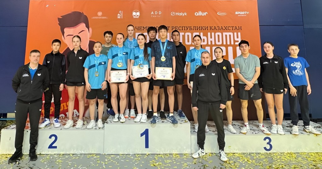 Медали всех достоинств завоевали карагандинские теннисисты на чемпионате Казахстана