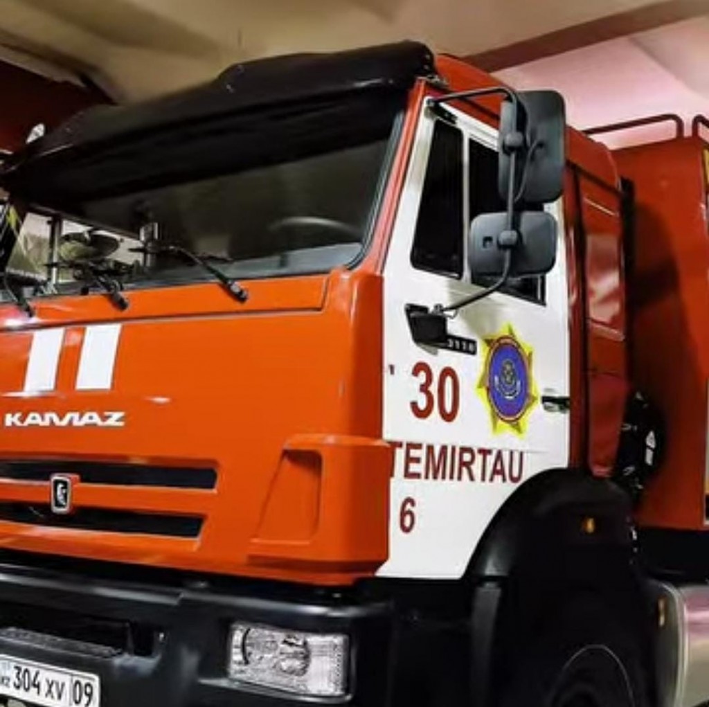 Новая пожарная техника поступила спасателям в Темиртау