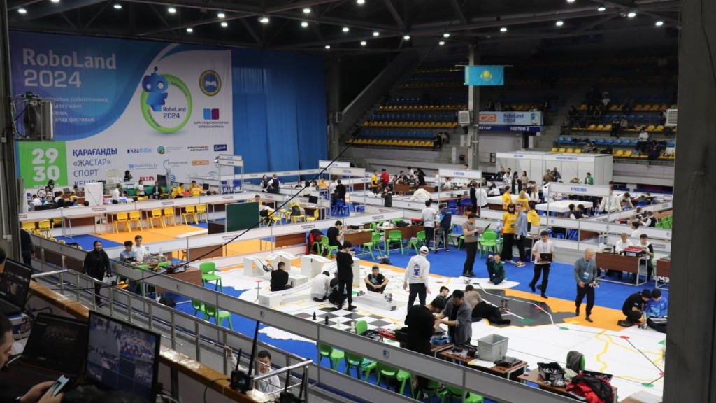 Карагандинская область заняла первое место на Международном фестивале RoboLand – 2024
