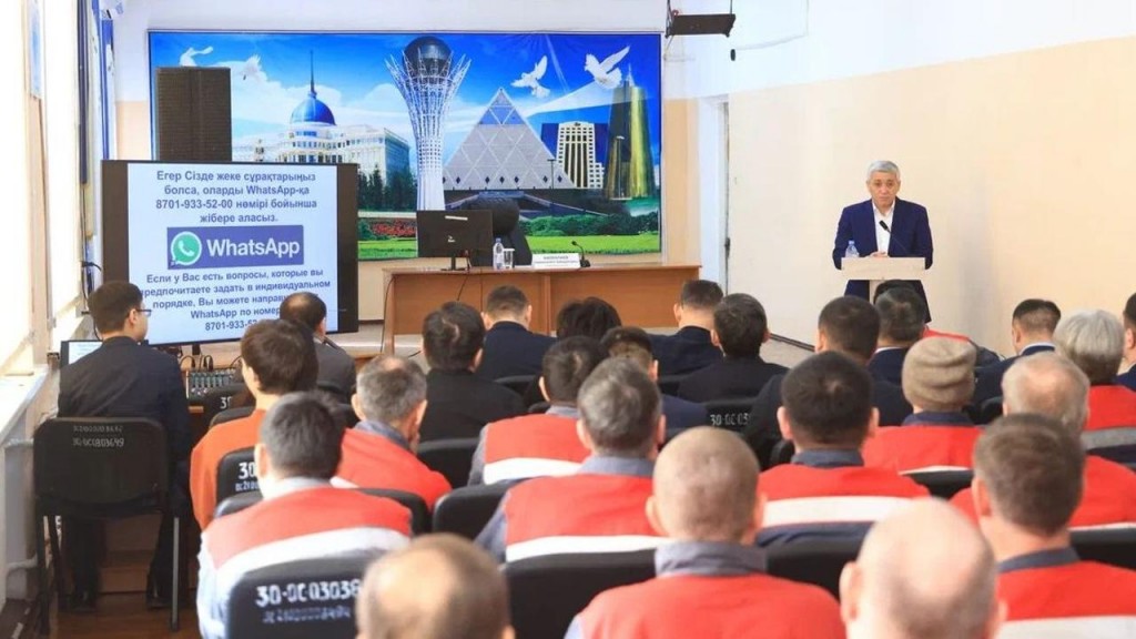 Ермаганбет Булекпаев встретился с работниками Балхашской ТЭЦ