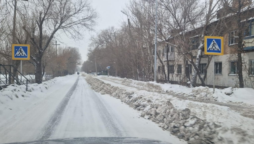 Карагандинские автомобилисты жалуются на уборку дорог