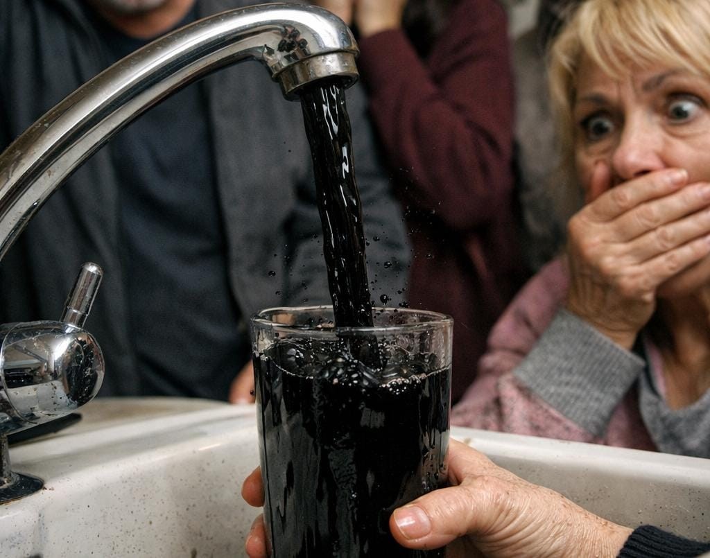 «Не вода, а нефть»: несколько улиц в Темиртау захлестнула чёрная жижа