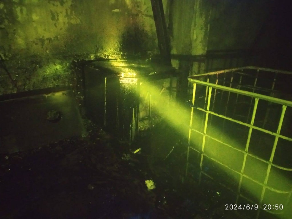 Комбикормовый завод горел в Абайском районе