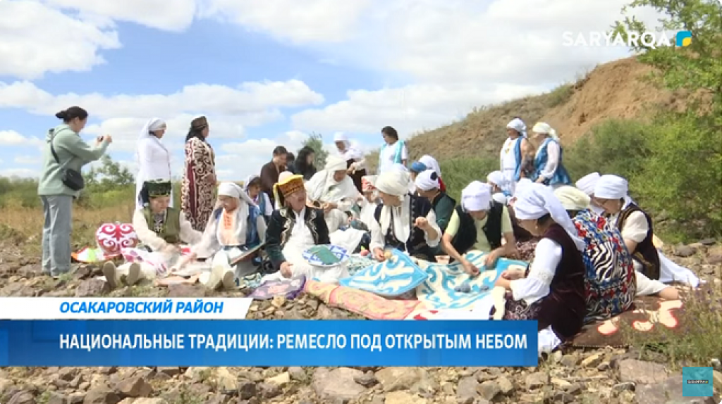 Национальные традиции: мастерицы Карагандинской области поделились своим ремеслом
