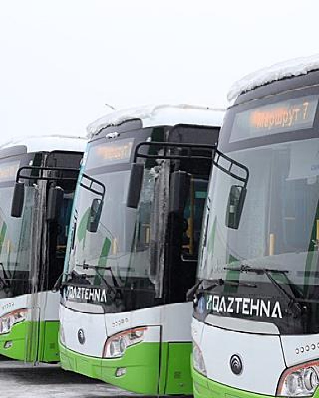 Новые автобусы предоставил Саранский завод ТОО 